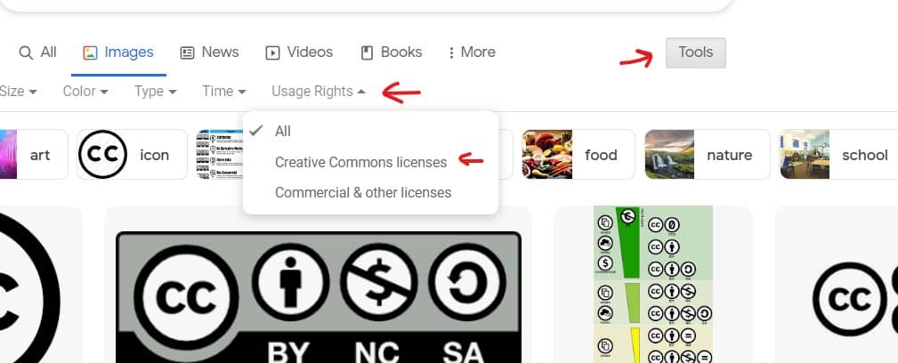 Creative Commons Image Search